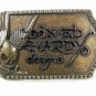 Don Ed Hardy Designs Skull w/ Wings Brassy Tone Belt Buckle 72016