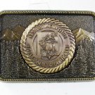 NRA New Mexico Second Annual Trophy Elk Hunt Belt Buckle Unbranded 5516