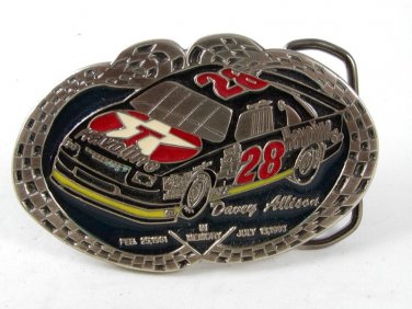 In Memory 1961 - 1993 - DAVEY ALLISON Belt Buckle 91416