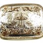 Cowboy Western Christian Cross Belt Buckle By SILVER STRIKE 52517