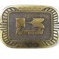 1970's Kawaski Brass Belt Buckle Unbranded 72216