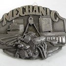 Vintage 1987 MECHANIC Belt Buckle By Siskiyou Made In USA 91517