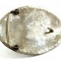 Vintage PAP Loyal Order of Moose Silvertone Turquoise Belt Buckle 101117
