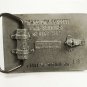 1987 C&M Services Construction Belt Buckle by WYOMING STUDIO ART WORK