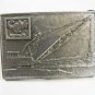 1987 C&M Services Construction Belt Buckle by WYOMING STUDIO ART WORK
