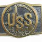 USS Chemicals LaPorte Solid Brass Belt Buckle by ANACORTEZ BUCKLE CO 102015