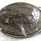 Vintage NRA Guns Of The Santa Fe Trail 1860 Colt 44 Revolver Belt Buckle 103117
