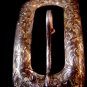 Lovely Victorian Sterling Silver Belt Buckle Brooch
