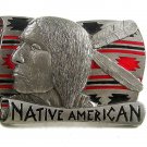 Native American Belt Buckle By BUCKLES OF AMERICA Made In USA 21817