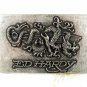 Silvertone Vicous Dragon Belt Buckle By ED HARDY 33116a w/ Tag