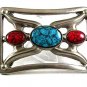Vintage 1950's - 60's Southwest Style Belt Buckle By CHAMBERS PHOENIX 103017