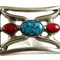 Vintage 1950's - 60's Southwest Style Belt Buckle By CHAMBERS PHOENIX 103017