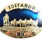 Vintage 1984 IDITAROD Trail Committee Handcrafted Belt Buckle USA 112917
