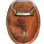Vintage Desert Rose Flower Leather Belt Buckle By TONY LAMA USA 41117