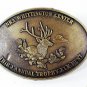 NRA Whittington Center 3rd Annual Trophy Elk Hunt Belt Buckle Unbranded 5916