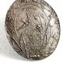 Vintage Ladies Silvertone Birds Duck Pond Belt Buckle 8317