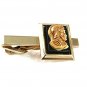 1950's Goldtone Greek / Roman Warrior Soldier Tie Clasp 71317