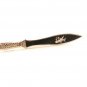 Vintage Siam Sterling Silver Black Niello Dancing Lady Dagger Tie Clasp