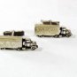 W.M.G. Sterling Silver Truck Cufflinks By FENWICK & SAILORS 51816