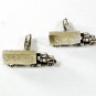 W.M.G. Sterling Silver Truck Cufflinks By FENWICK & SAILORS 51816