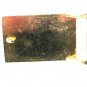 Vintage Small Goldtone Black Abalone Belt Buckle Unbranded 3416