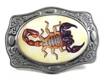 2004 Silvertone SCORPION in Plastic Belt Buckle By GABCo 101817