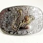 1950 - 60's Cowboy Rodeo Bucking Broncho New Old Stock Belt Buckle 12317