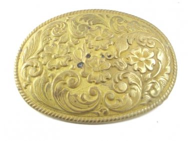 Vintage Cowboy Western Belt Buckle By CHAMBERS PHOENIX 112517