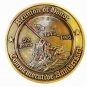Armed Services U.S.A. Reunion of Honor 50 YearsBrass Medallion Unbranded