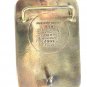 1992 Blackl Thunder Mine Solid Brass Belt Buckle by ANACORTEZ BUCKLE CO
