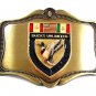 1978 Goldtone Ducks Unlimited Enameled Buckle By A.H.M. 41617