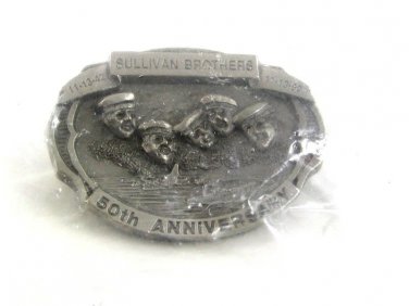 Vintage SULLIVAN Brothers 50th Anniversary Pin 93017 MIP