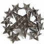 Vintage 10 Little Stars 1 Big Star NO FEAR Belt Buckle 92117
