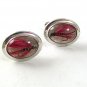 1960's Silvertone Fishing Fly Cufflinks By HICKOK USA 61417