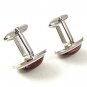 1960's Silvertone Fishing Fly Cufflinks By HICKOK USA 61417