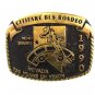 1990 Citifare Bus Rodeo Reno NV Brass Belt Buckle By ANACORTES 72816