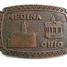 1981 MEDINA OHIO Belt Buckle By J&R GOLDFINGER 102517