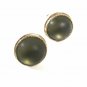Vintage Sterling Silver & Green Cufflinks By DaVINCI 6316