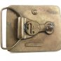 1976 Western Cowboy Rodeo BULL DOGGING Belt Buckle By DEZY 10217