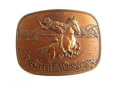 1975 Smith & Wesson Cowboy, Horse, Gun, Belt Buckle By Smith & Wesson 9617