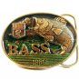 Bass 1986 Limited Edition Belt Buckle Made in U.S.A. bv