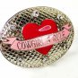 Cowgirls Rule Red Heart Pink Silver Tone Belt Buckle By NOCONO 62216