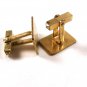 Gold Tone 1/20 12K Gold Filled Initials C.S. Cufflinks Unbranded 12215