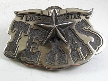 1980 Lone Star Texas Belt Buckle by GABCo 102517