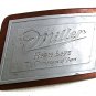 Vintage Handmade MILLER HIGH LIFE CHAMPAGNE OF BEERS Belt Buckle 12417