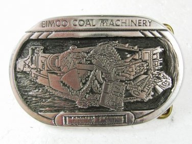 1994 Elmco Coal Machinery Boriing Machine Belt Buckle By Prazen 4116
