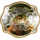 Lemhi County 2011 Sr. High Point Pig Belt Buckle by MONTANA SILVERSMITHS
