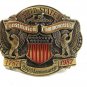 1787-1987 U.S.A. Constitution Commemorative Belt Buckle By G.A.B. Co. 22017