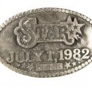 July 1, 1982 STAR 1353 Wild West Belt Buckle By CREATIVE HORIZONS 72916