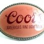 Ladies Vintage Pink COORS America's Fine Light Beer Belt Buckle 101317